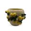 Vaso-Decorativo-Em-Ceramica-Limoes-Bege-E-Amarelo