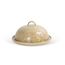 Pote-Para-Queijo-Em-Ceramica-Com-Relevos-Florais-Bege