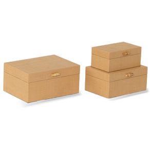 Cj-De-Caixas-Decorativas-Em-Couro-Sintetico-Marrom-Com-Detalhe-Bambu-3Pcs