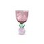 Cj-De-Tacas-Em-Vidro-Roxo-Com-Base-Diamantada-Verde-E-Esfera-Rosa-Em-Cristal-360Ml-6Pcs