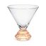 Cj-De-Copos-Em-Vidro-Base-Diamantada-Ambar-290Ml-6Pcs