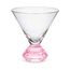 Cj-De-Copos-Em-Vidro-Base-Diamantada-Rosa-290Ml-6Pcs