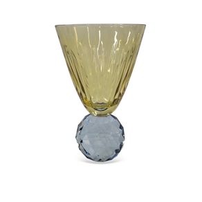 Cj-De-Tacas-Em-Vidro-Ambar-Com-Base-Esculpido-Cristal-Azul-6Pcs-425Ml