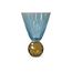 Cj-De-Tacas-Em-Vidro-Azul-Com-Base-Esculpido-Cristal-Ambar-6Pcs-425Ml