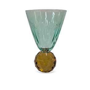 Cj-De-Tacas-Em-Vidro-Verde-Com-Base-Esculpido-Cristal-Ambar-6Pcs-425Ml
