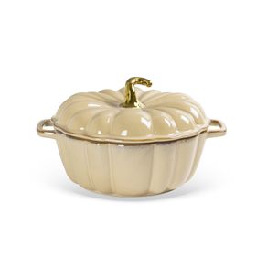 Cacarola-Abobora-Ceramica-Bege-Com-Detalhe-Dourado
