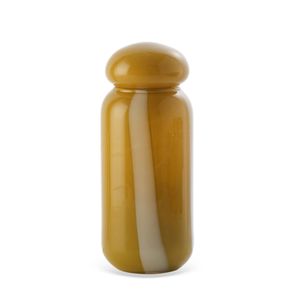 Garrafa-Decorativa-Em-Vidro-Mostarda