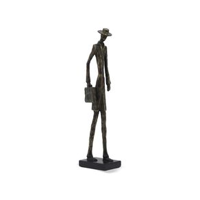 Peca-Decorativa-Homem-Em-Resina-Preto
