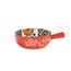 Travessa-Redonda-Em-Ceramica-Com-Relevos-E-Alca-Vermelho-Com-Desenho-Floral-Interno