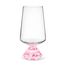 Cj-De-Copos-Em-Vidro-Base-Diamantada-Rosa-290Ml-6Pcs