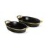 Cj-De-Travessas-Oval-Em-Ceramica-Com-Alca-Preta-Com-Detalhe-Dourado-2Pcs