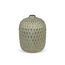 Vaso-Decorativo-Em-Ceramica-Relevos-Dourado