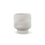 Vaso-Decorativo-Com-Textura-Esferas-Em-Resina-Branco