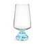 Cj-De-Copos-Em-Vidro-Base-Diamantada-Azul-290Ml-6Pcs