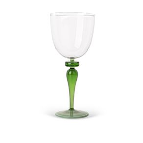 Cj-De-Tacas-Em-Vidro-Com-Base-Verde-230Ml-6Pcs