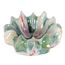 Centro-De-Mesa-Em-Ceramica-Ondas-Verde-E-Rosa-Mesclados