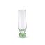 Cj-De-Tacas-Para-Champagne-Em-Vidro-Base-Esfera-Verde-6Pcs