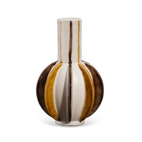 Vaso-Decorativo-Em-Ceramica-Com-Detalhes-Marrom
