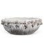 Centro-De-Mesa-Com-Relevos-Flores-Em-Ceramica-Branco