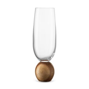 Cj-De-Tacas-Para-Champagne-Em-Vidro-Com-Esfera-Em-Madeira-6Pcs