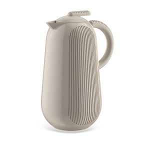 Garrafa-Termica-Slim-Em-Polipropileno-Com-Ampola-De-Vidro-Bege-Com-Detalhe-Bege-1L